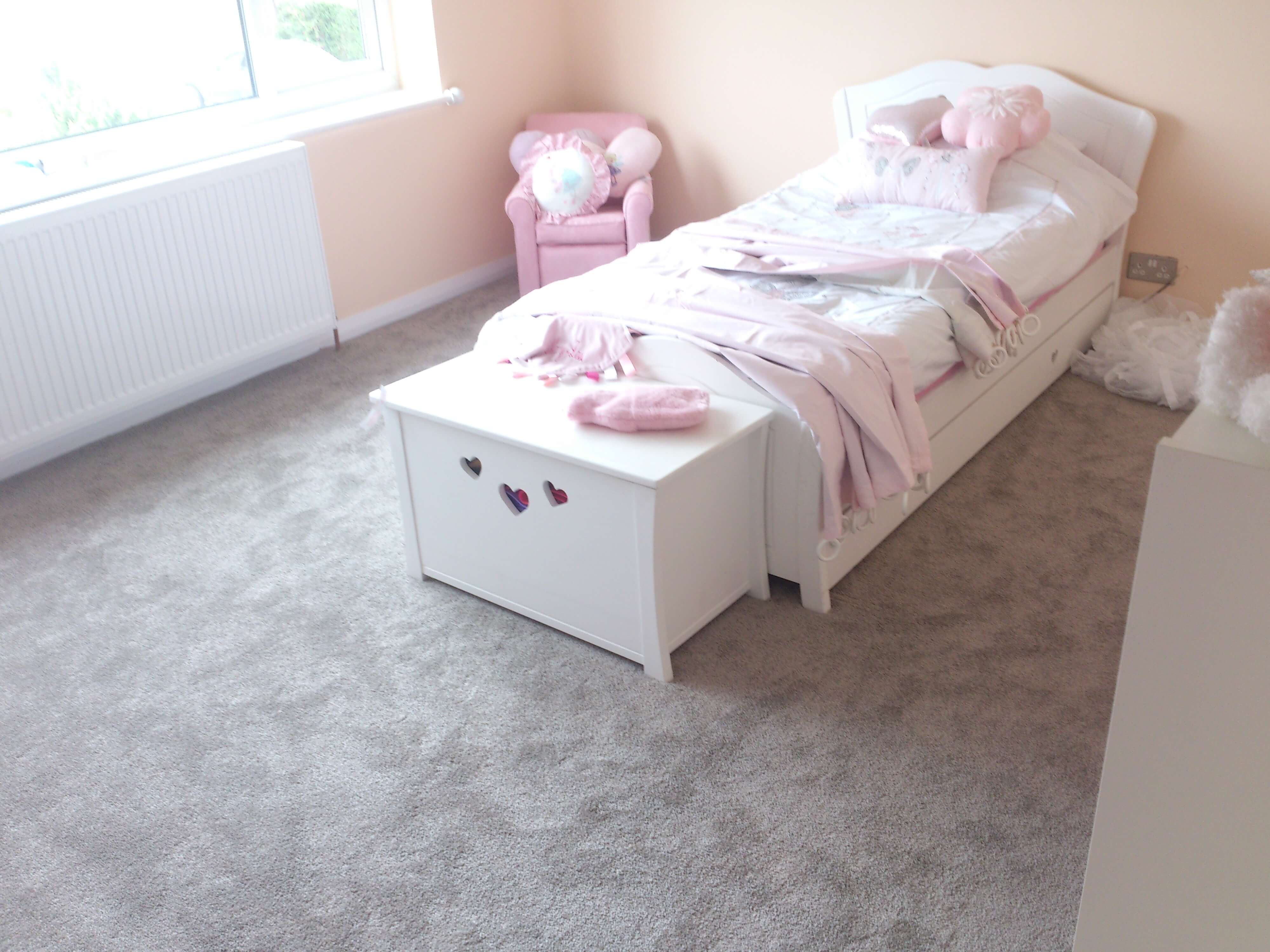 Bedroom Carpet Fitting by Cheadle Floors