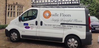 Cheadle Floors New van