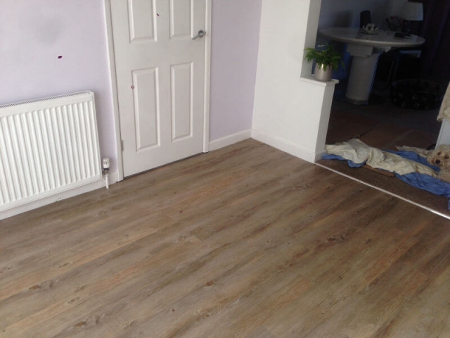 We supplied and fitted Karndean Van Gogh Flooring in Country Oak