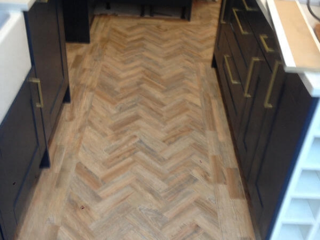 Camaro parquet installed