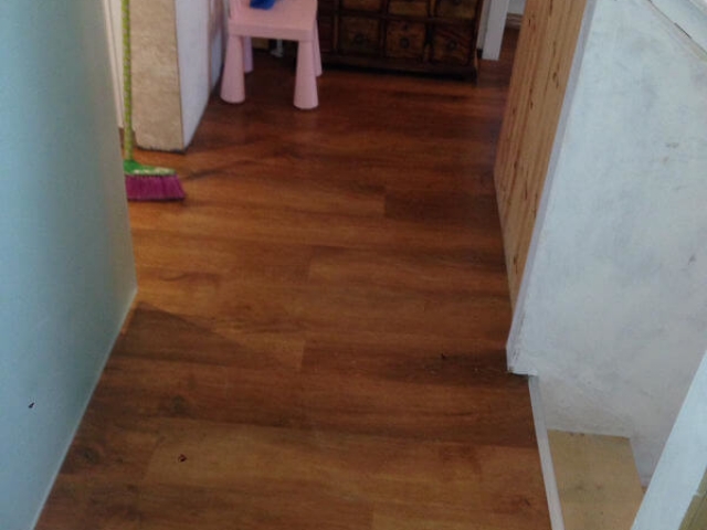 Karndean Floor being fitted in Bramhall