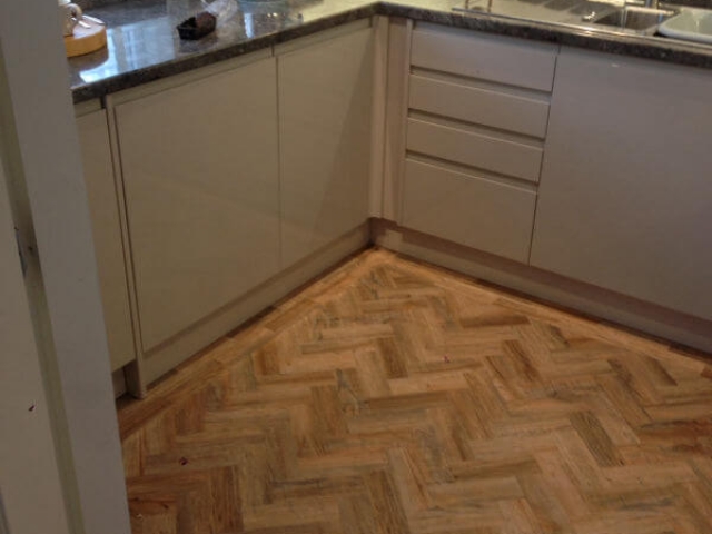 New Kitchen Flooring installed