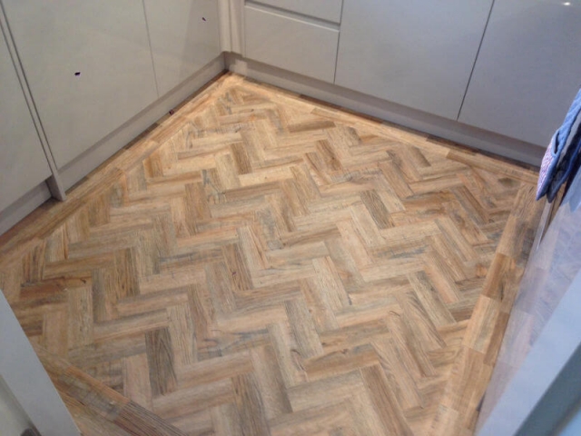 New Kitchen Flooring installed
