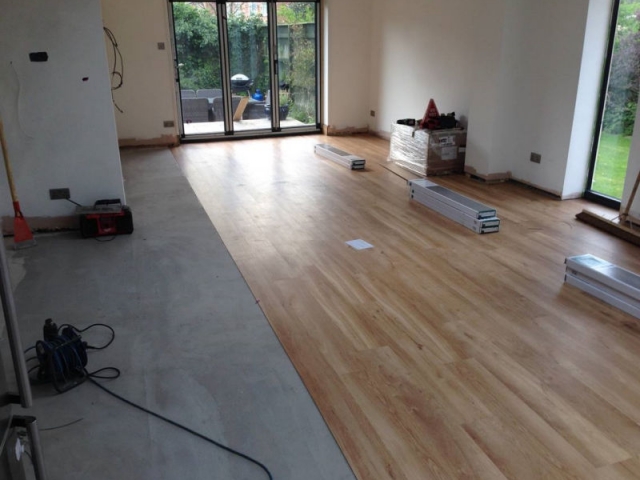 Karndean Van Gogh French Oak installed by Cheadle Floors