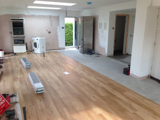 Karndean Van Gogh French Oak installed by Cheadle Floors