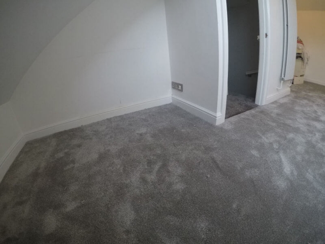 New bedroom carpet installed in Cheadle Hulme