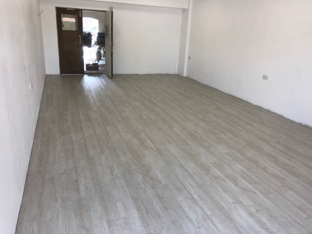 New commercial dog friendly floor