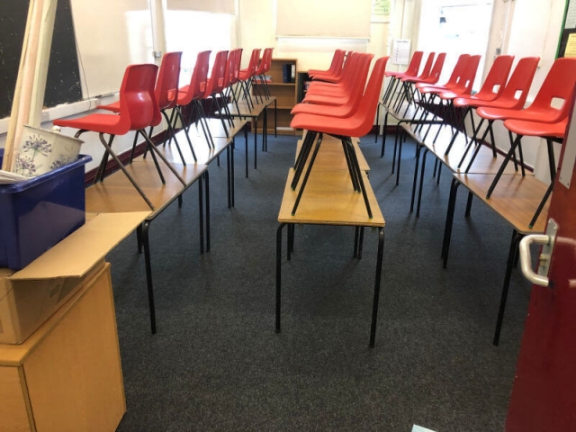 New Flooring Fitted in Stockport High School