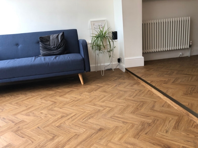 Neobo Wild Barley Parquet flooring being in Prestbury