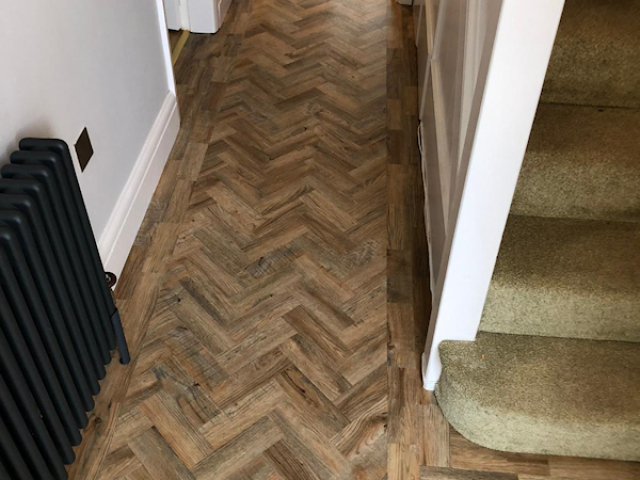 Polyflor Cambridge Parquet flooring