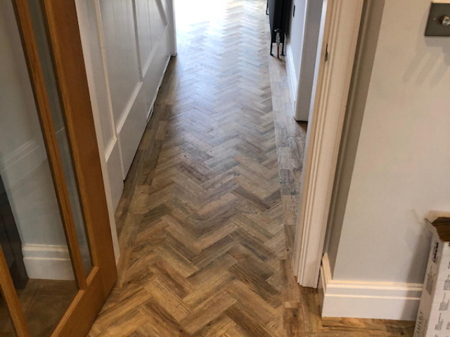 Polyflor Cambridge Parquet flooring