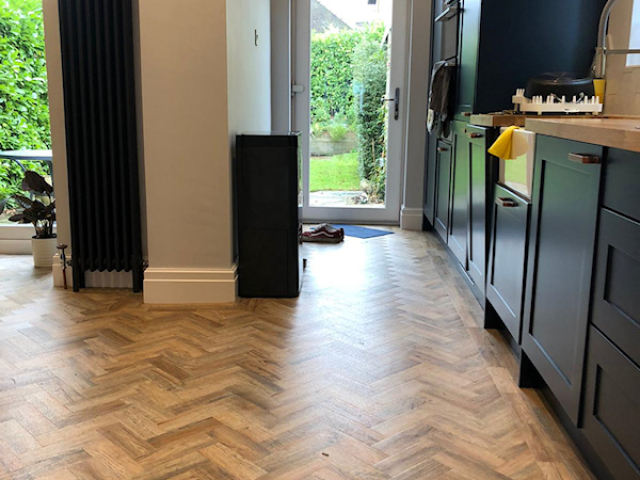 Polyflor Cambridge Parquet flooring