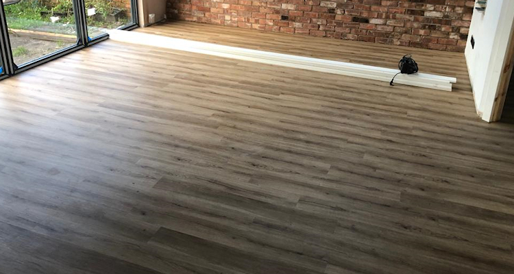 Oak Effect New Flooring in Chorlton Fitted