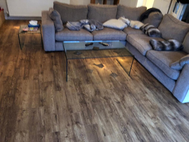 New luxury vinyl tiles flooring - Polyflor Camaro Salvaged Vintage Timber