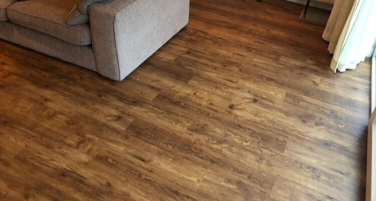 New floor - Polyflor Camaro Salvaged Vintage Timber