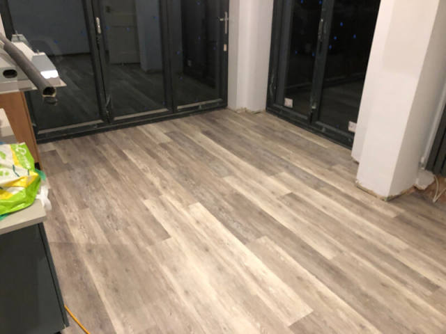 Polyflor Camaro LVT in Boathouse oak flooring