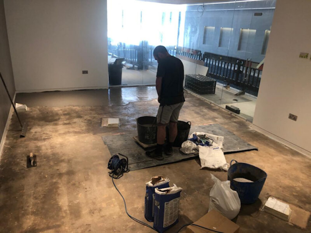 Floor preparation