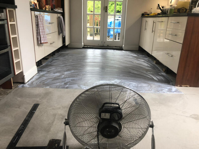 Floor preparation Floor preparation