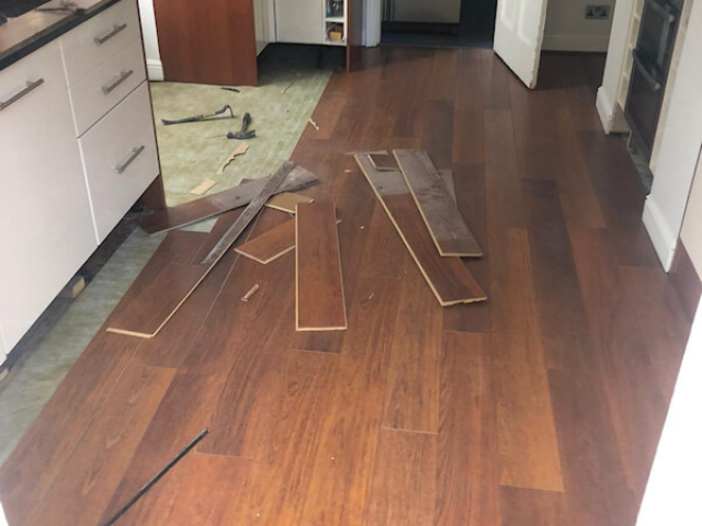 Floor preparation Floor preparation