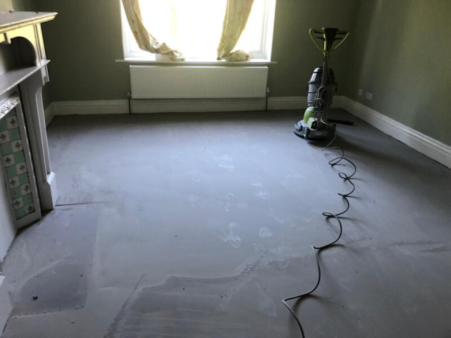 Floor preparation by Cheadle Floors