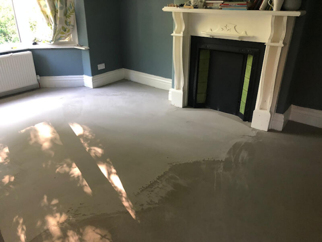 Floor preparation by Cheadle Floors