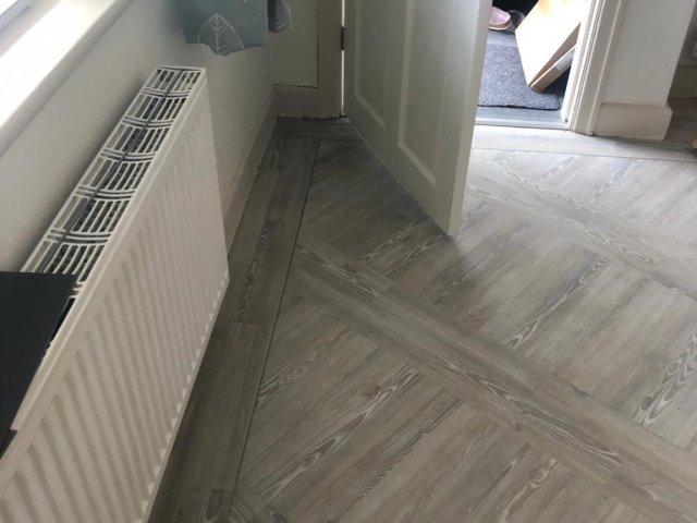 White Ash Amtico Floor by Cheadle Floors