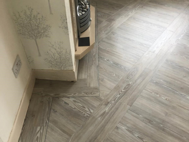 White Ash Amtico Floor by Cheadle Floors