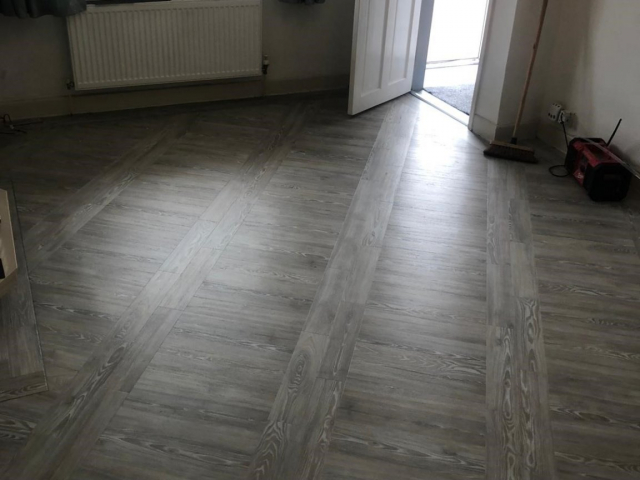 White Ash Amtico Floor by Cheadle Floors
