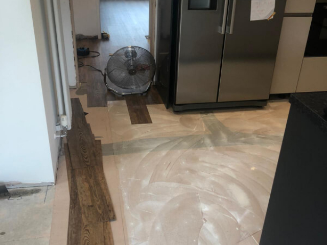 Floor preparation by Cheadle Floors