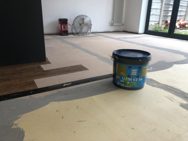 Floor preparation by Cheadle Floors