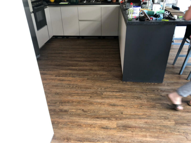 Luxury vinyl flooring fitted by Cheadle Floors