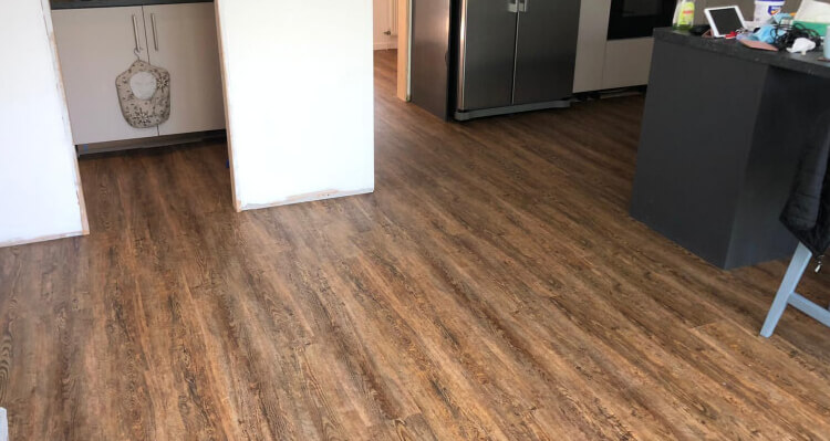 Luxury vinyl flooring