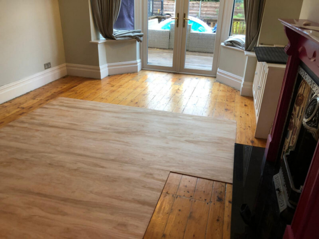 Floor preparation by Cheadle Floors