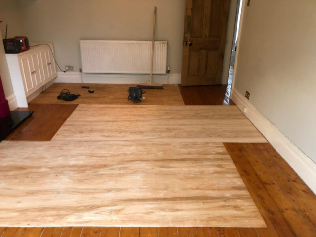 Floor preparation by Cheadle Floors