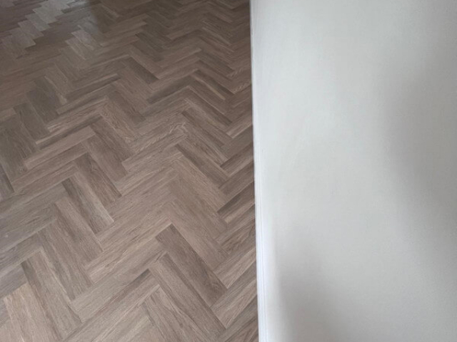 Invictus Herringbone Luxury Vinyl Flooring Fitted