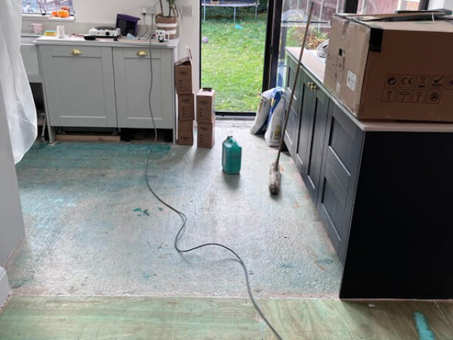 Floor preparation