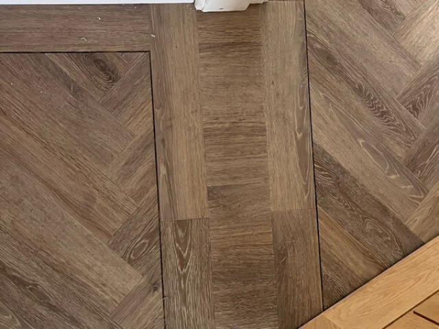 Amtico Mulled Oak fitted in Marple Manchester