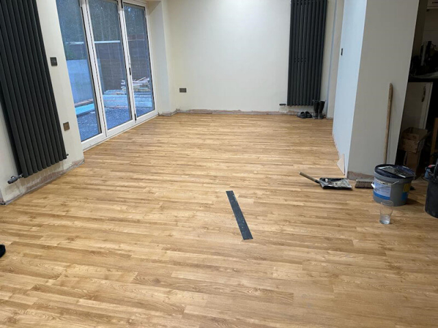 Karndean American Oak floor fitted in Manchester