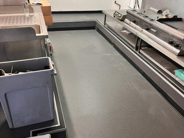 Commercial floor fitted in Manchester