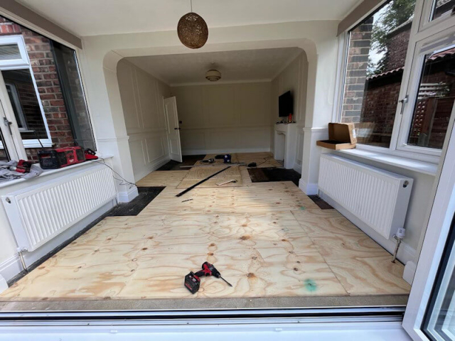 Luxury Vinyl Flooring Fitted in Heaton Moor