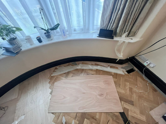 Luxury Vinyl Tile Flooring Fitted in Romiley