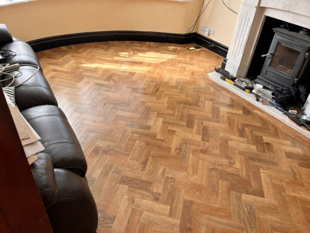 Luxury Vinyl Tile Flooring Fitted in Romiley