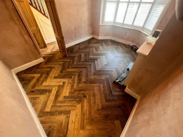 New Luxury Vinyl Flooring Fitted in Cheadle Hulme