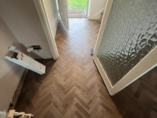 Luxury Vinyl Tile Flooring in Bredbury