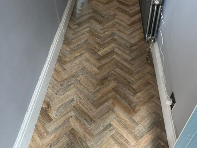 New Luxury Vinyl Tile Flooring in Urmston