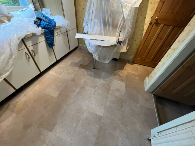 Luxury Vinyl Tiles Fitted in Chorlton Manchester