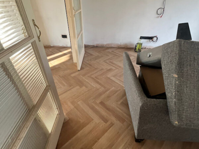 New Luxury Vinyl Tile Floor in Gatley