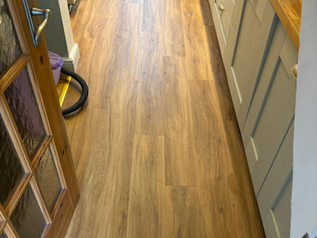 New Luxury Vinyl Flooring in Stockport fitted