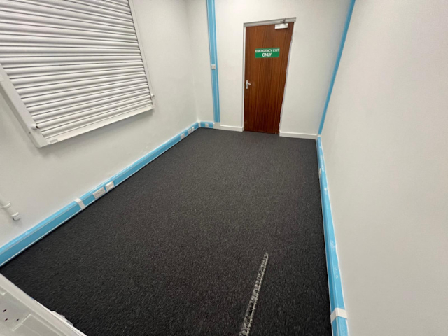 Burmatex Carpet Tiles Fitted in Manchester City Centre Office
