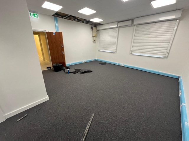 Burmatex Carpet Tiles Fitted in Manchester City Centre Office